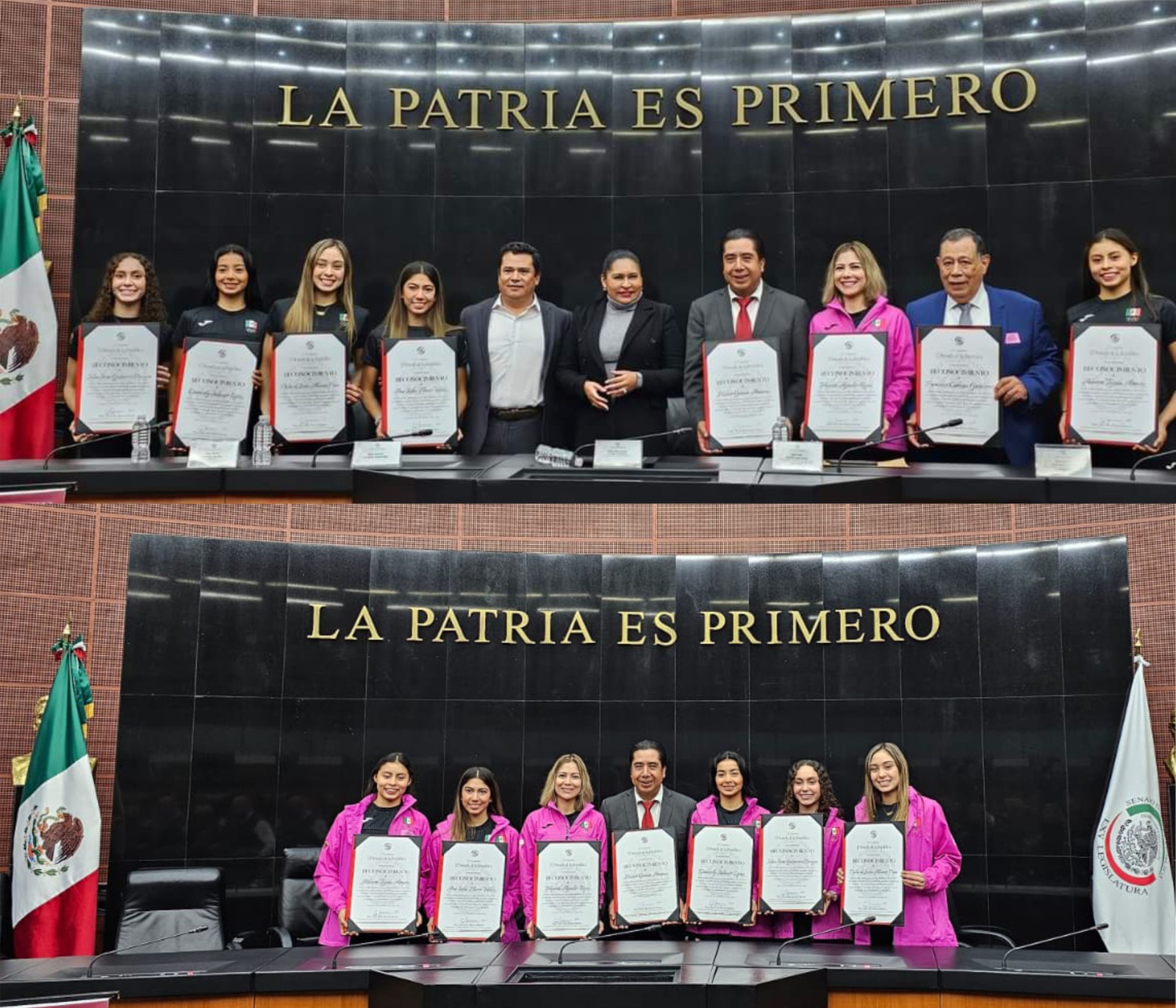 Senado, reconoció a la Selección Nacional de Gimnasia Rítmica en Conjunto Senado, reconoció a la Selección Nacional de Gimnasia Rítmica en Conjunto