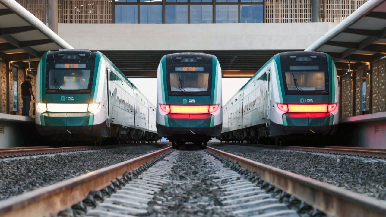 Tren Maya estará y quedará concluido a inicios de septiembre, revela AMLO Tren Maya estará y quedará concluido a inicios de septiembre, revela AMLO