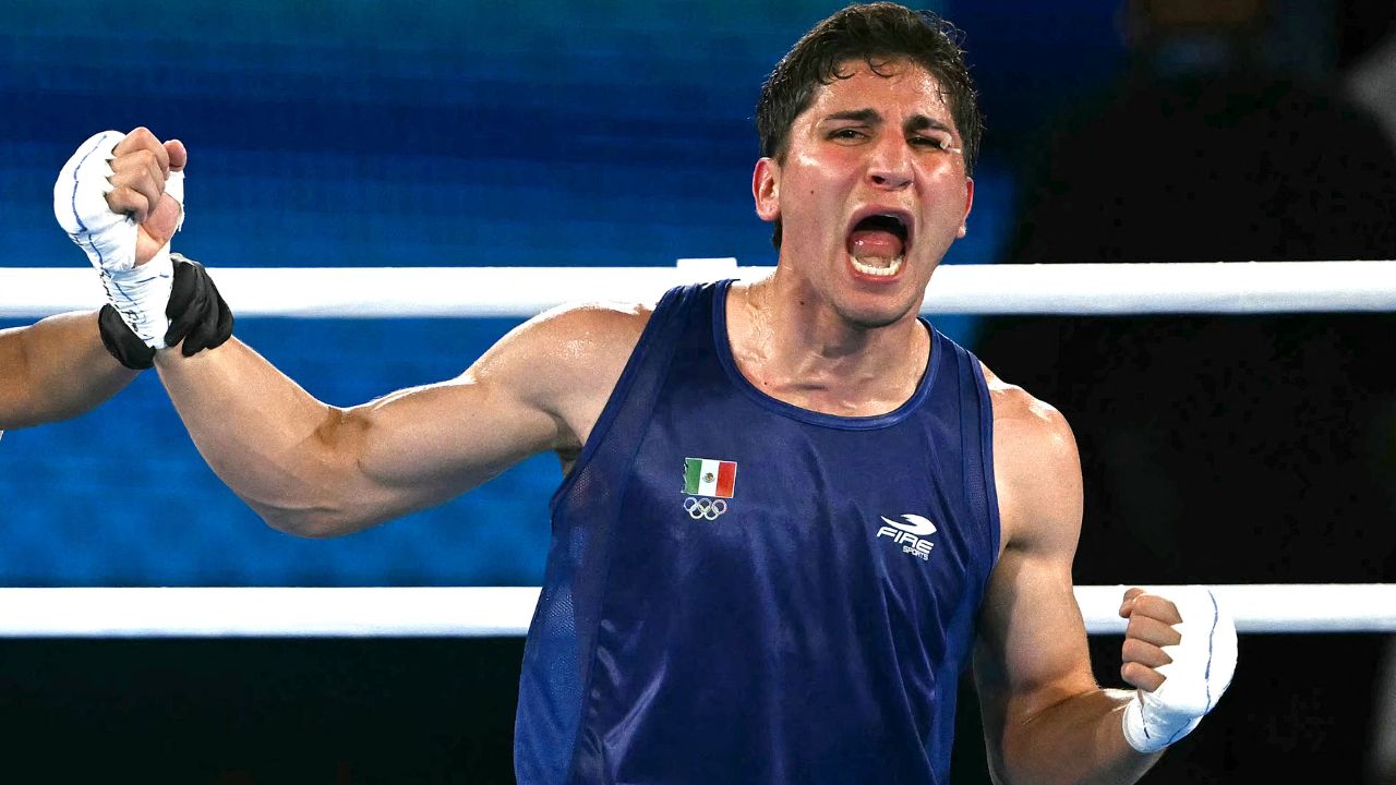 AMLO celebra a Marco Alonso Verde por pase a la final de boxeo en París-2024 AMLO celebra a Marco Alonso Verde por pase a la final de boxeo en París-2024