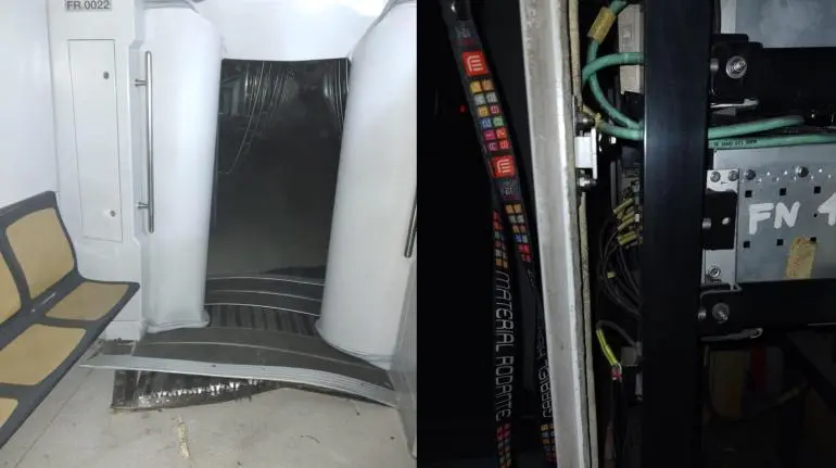 ‘Se dan un besito’ dos trenes de la Línea 12; no hay lesionados ‘Se dan un besito’ dos trenes de la Línea 12; no hay lesionados