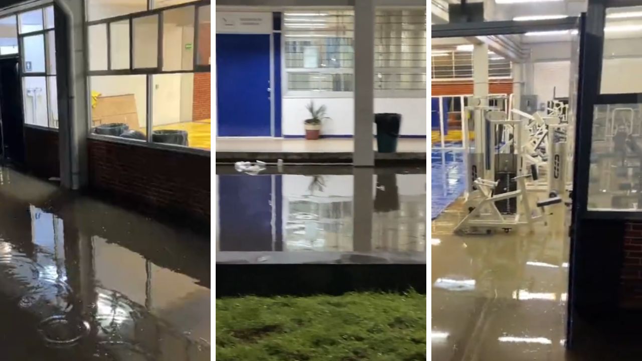 FES Aragón suspende clases por inundaciones en instalaciones FES Aragón suspende clases por inundaciones en instalaciones