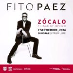 Fito Páez en el Zócalo de la CDMX, un recuerdo que no vas a olvidar