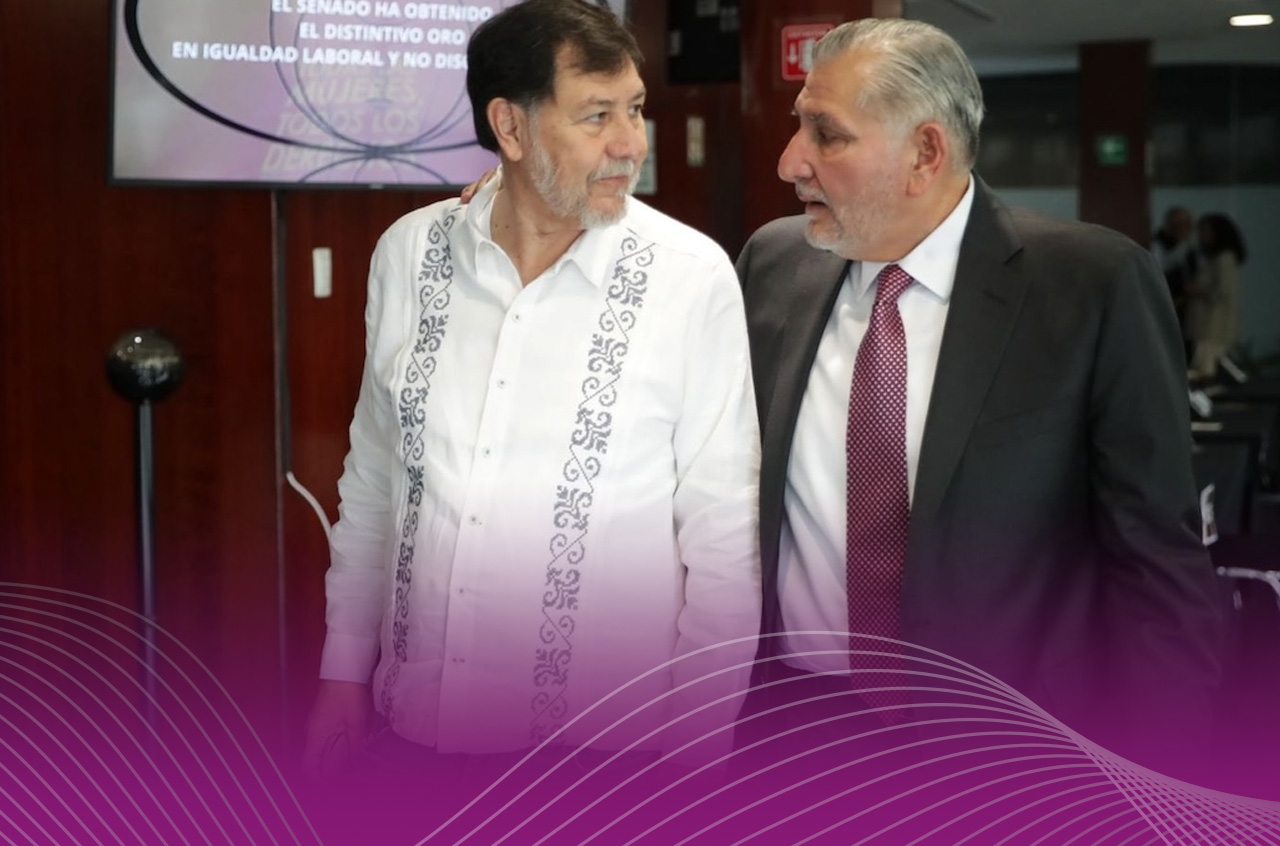 Adán Augusto coordinará a Morena en el Senado; Fernández Noroña lo presidirá Adán Augusto coordinará a Morena en el Senado; Fernández Noroña lo presidirá