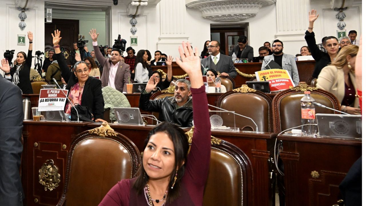 Tarde, pero avalada: CDMX aprueba la reforma judicial tras 18 estados Tarde, pero avalada: CDMX aprueba la reforma judicial tras 18 estados