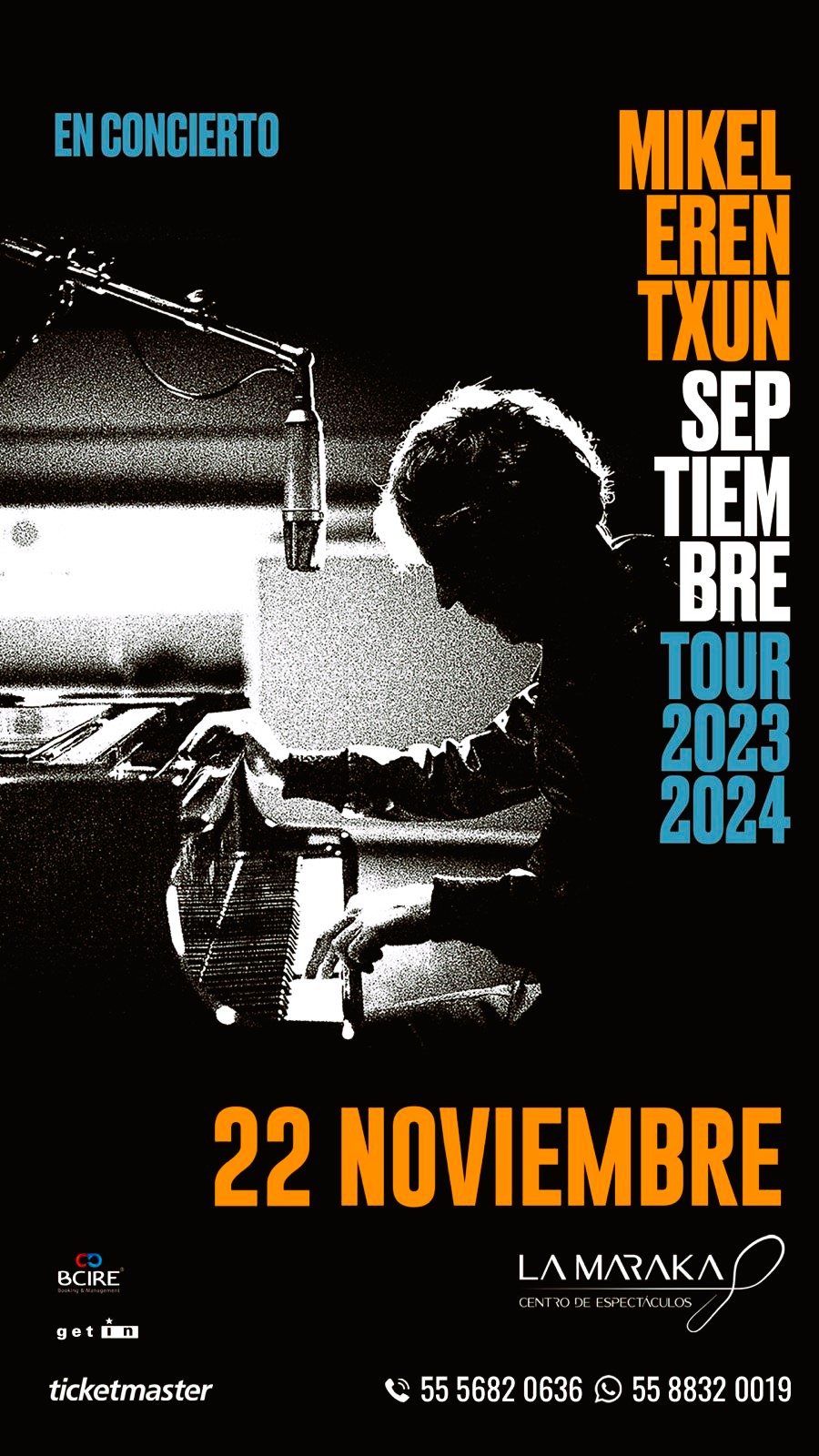Mikel Erentxun llega con su nueva producción «Septiembre» a la CDMX Mikel Erentxun llega con su nueva producción «Septiembre» a la CDMX