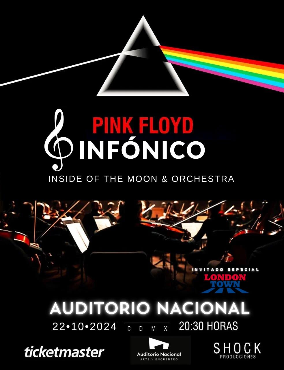 “Pink Floyd Sinfónico” se presentará en el Auditorio Nacional “Pink Floyd Sinfónico” se presentará en el Auditorio Nacional