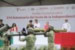Presidió Américo Villarreal desfile cívico-militar por el 214 aniversario del inicio de la independencia