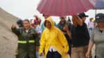 Abelina López lidera operativos de rescate tras inundaciones por el huracán John en Acapulco