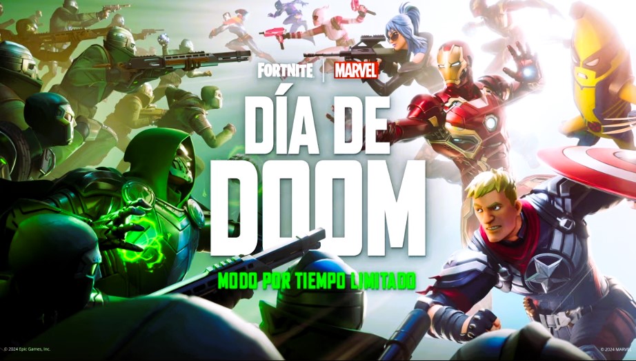 ¡Detengan al Doctor Doom en el “Día de Doom” de Fortnite Battle Roya!