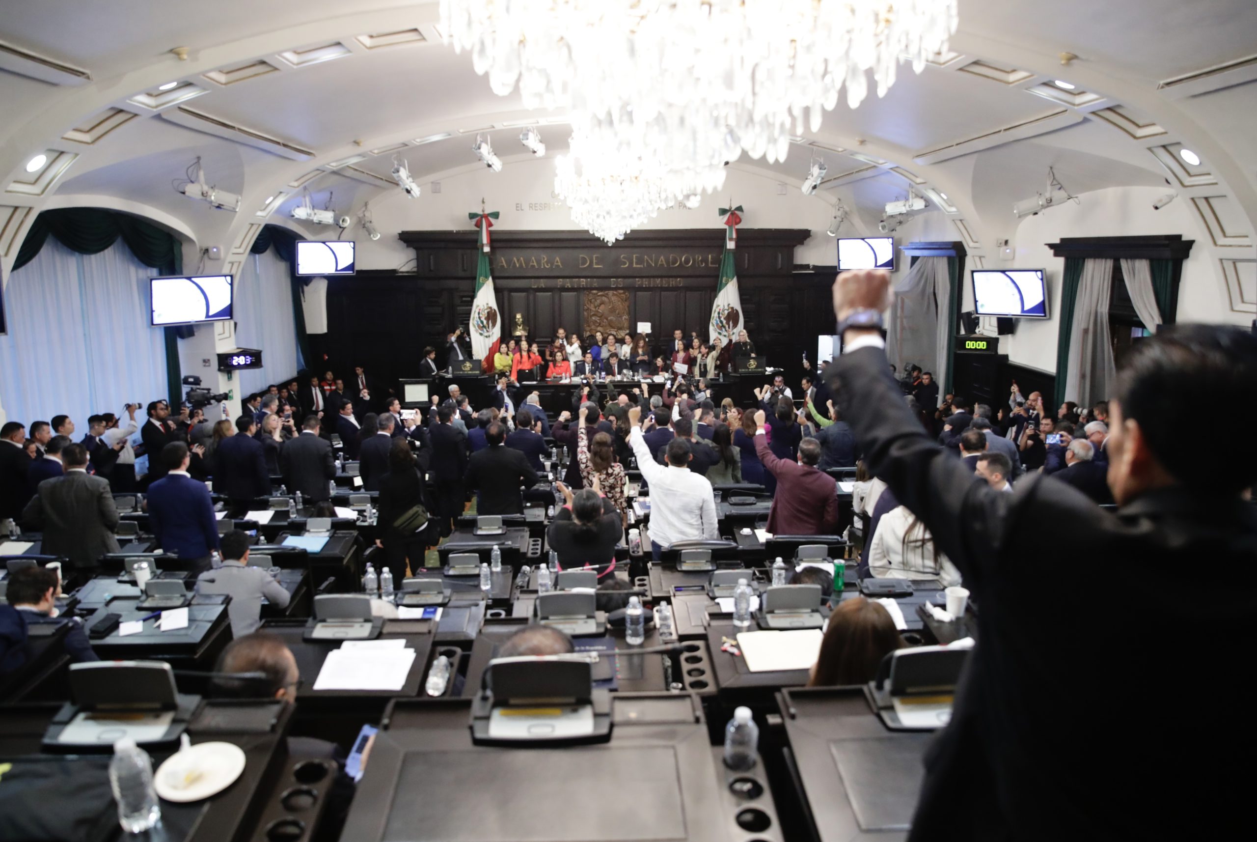 Senado de la República aprueba reforma judicial Senado de la República aprueba reforma judicial
