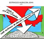 LUY: ESTRAGOS HURACÁN JOHN