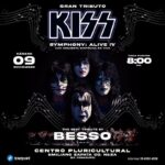 El grupo Besso rendirá homenaje a la banda Kiss en Ciudad Nezahualcóyotl