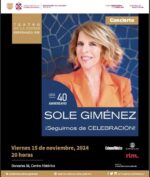 Sole Giménez ofrecerá un show especial en el Teatro de la Ciudad Esperanza Iris