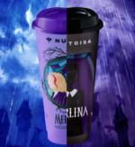 Vasos coleccionables de Merlina y macarrón de pan de muerto llegan a Nutrisa