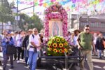Nancy Núñez acompaña la 492 peregrinación de los Naturales de Azcapotzalco