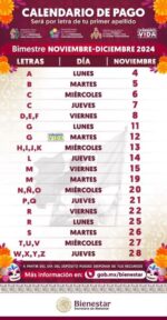Inicia pago bimestral de pensiones del Bienestar