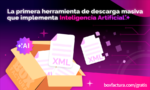 La Inteligencia Artificial transforma la descarga masiva gratis de facturas