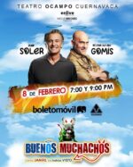 «Buenos Muchachos» con Héctor Suárez Gomís y Juan Soler se presentará en el Teatro Ocampo de Cuernavaca
