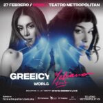 Greeicy llega a México para ofrecer un show especial en el marco de su gira internacional «Greeicy World»