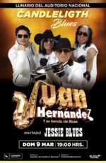 Juan Hernández y su Banda de Blues llevará su espectáculo Candlelight Blues al Lunario del Auditorio Nacional