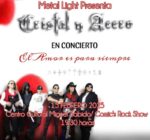 Cristal y Acero te invita a disfrutar de su concierto «El amor es para siempre»