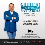 Gilberto Santa Rosa se presenta en el Auditorio Nacional el próximo 19 y 20 de abril