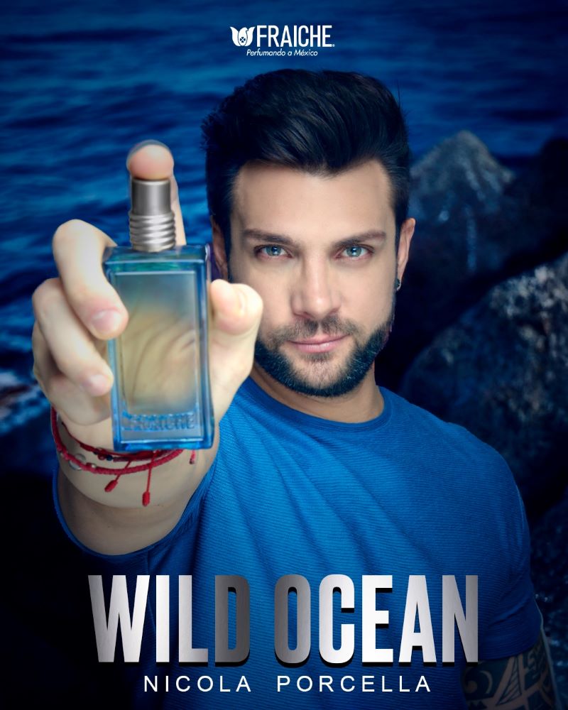 Nicola Porcella y Fraiche presentan una línea exclusiva de perfumes inspirados en su esencia Nicola Porcella y Fraiche presentan una línea exclusiva de perfumes inspirados en su esencia