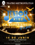 Junior Klan llevará su Tour 2025 al Teatro Metropolitan con un espectáculo lleno de éxitos e invitados especiales