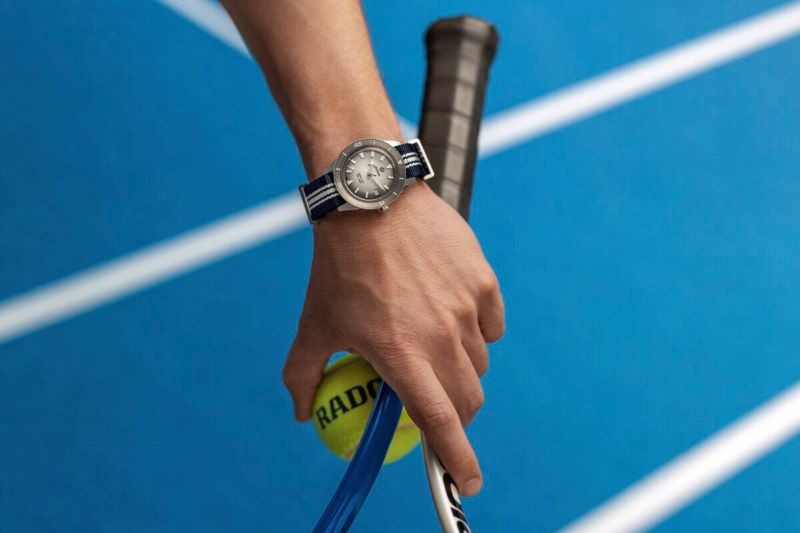 Rado celebra 40 años de pasión por el tenis