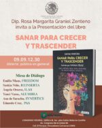 Se presentarán el libro «Sanar para Crecer y Trascender» para romper el silencio sobre el abuso sexual infantil