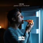 “Late Night Pizza Love”: la nueva campaña de Papa Johns creada por Almacén México