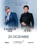 Dos generaciones, un mismo corazón: Charlie Zaa y Manuel José juntos en la Maraka   