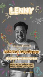 Lenny presenta su álbum debut “Mapa de un Corazón Roto” en CDMX