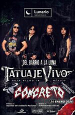 Tatuaje Vivo llega al Lunario con “Del Barrio a la Luna”, un nuevo capítulo para el rock mexicano