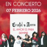 Cristal y Acero reafirma la eternidad del hard rock con “el amor es para siempre” en el corazón de la CDMX