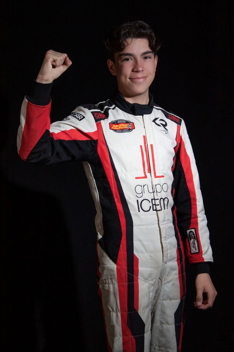 Con 18 años, el mexicano Diego MendezTorres acelera rumbo a Nascar y apunta a Martinsville   