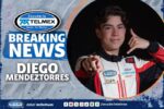 El joven piloto de 18 años Diego Mendeztorres se suma a la Escudería Telmex Telcel
