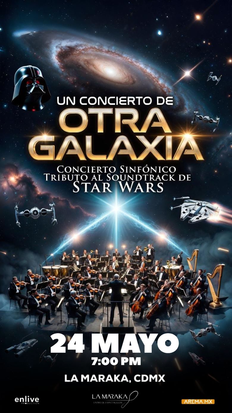 “Un concierto de otra galaxia”: La música de Star Wars llegará en versión sinfónica a La Maraka