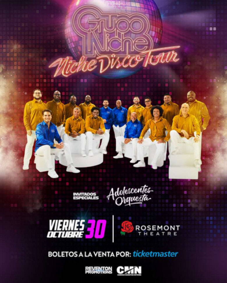 Grupo Niche anuncia su regreso a Chicago, en octubre, como parte de su gira internacional Grupo Niche anuncia su regreso a Chicago, en octubre, como parte de su gira internacional