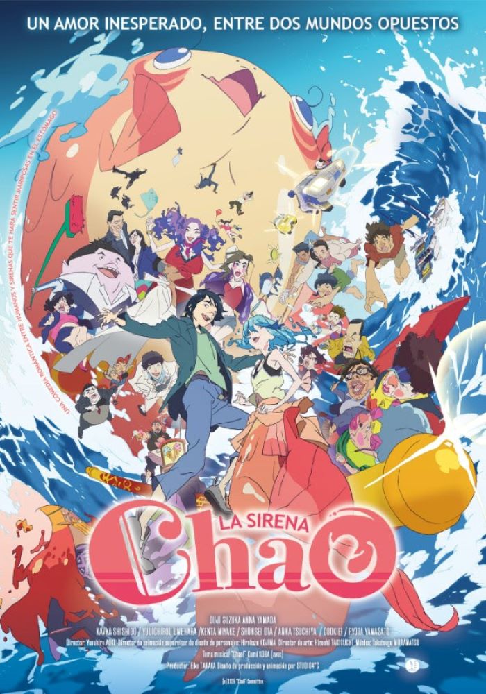 La comedia romántica animada Chao: la Sirena llegará próximamente a cines mexicanos