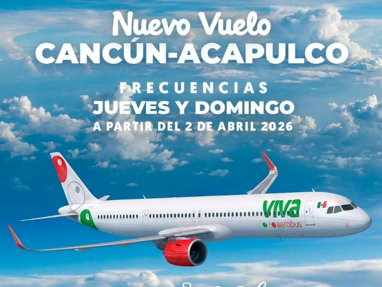 Nuevos vuelos impulsan la conectividad de Acapulco Nuevos vuelos impulsan la conectividad de Acapulco
