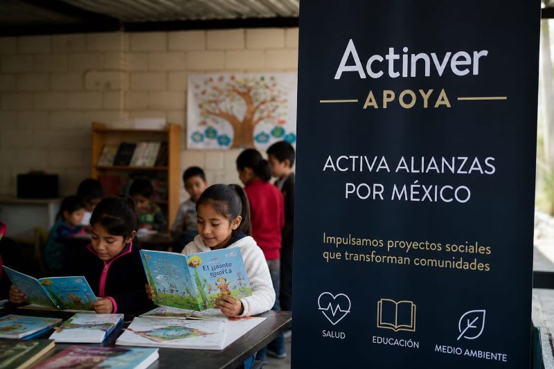 Actinver Apoya activa alianzas por México: Lanza convocatoria 2026 para impulsar proyectos sociales en todo el país