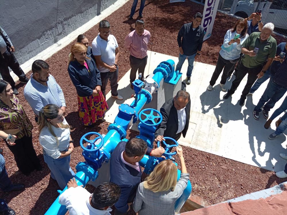Hoy Tecamachalco tiene más agua con nuevo pozo El Pescador, resultado del diálogo en Huixquilucan Hoy Tecamachalco tiene más agua con nuevo pozo El Pescador, resultado del diálogo en Huixquilucan