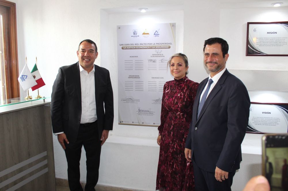 Firman el Pacto contra la Extorsión en San Juan del Río para fortalecer empresas y negocios familiares