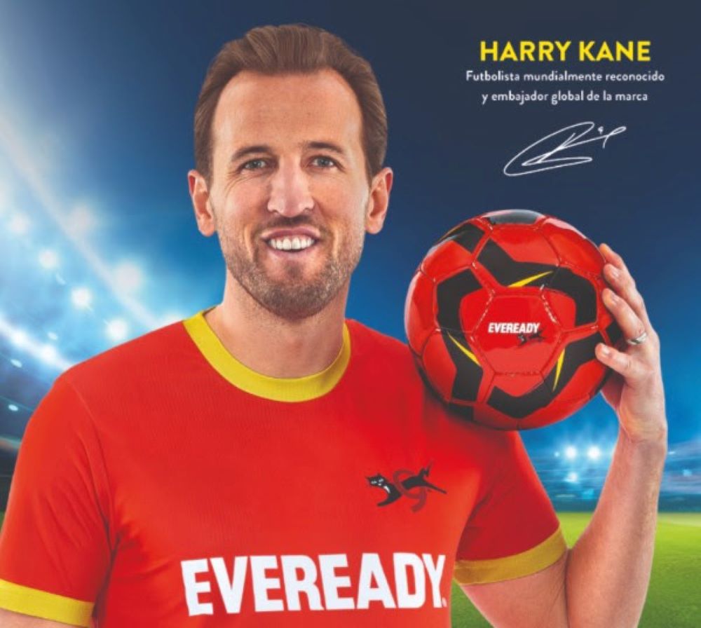 Harry Kane y EVEREADY®: La alianza de la energía que nunca se detiene Harry Kane y EVEREADY®: La alianza de la energía que nunca se detiene