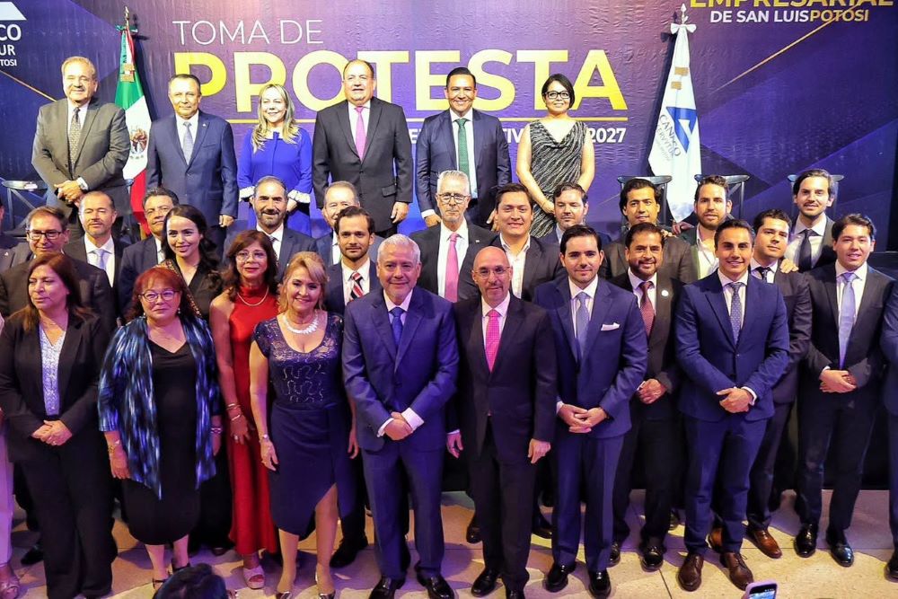 Muestra Concanaco unidad empresarial frente a la incertidumbre económica y comercial San Luis Potosí