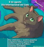 Día Internacional del Gato, una fecha que nos recuerda la importancia de cuidarlos y brindarles bienestar