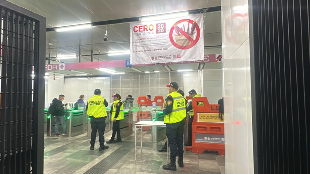 Metro CDMX implementa operativo «Cero Pirotecnia» previo a las Fiestas Patrias Metro CDMX implementa operativo «Cero Pirotecnia» previo a las Fiestas Patrias