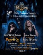 El fin de semana llegan a Chalco Javier “Zeta” Domínguez, exvocalista de Mägo de Oz, y Gabriel Marián, exRata Blanca, para el Retumbar Fest