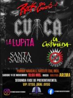 Tijuana No!, Cuca, La Castañeda, La Lupita y Santa Sabina se presentarán en Naucalli